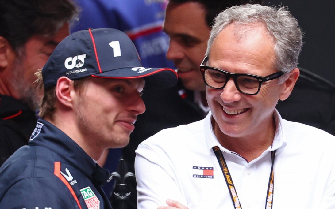 Verstappen Domenicali Australia