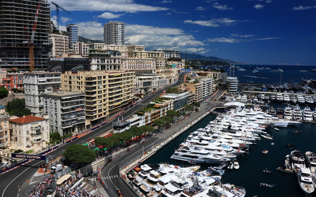 Monaco track FP1