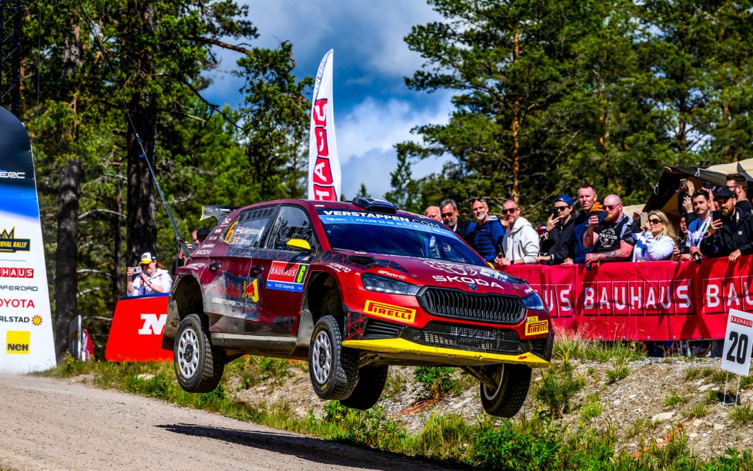 Jos Verstappen rally Sweden