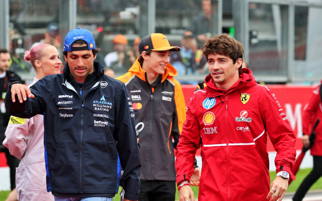 Sainz Leclerc