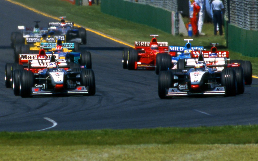 Hakkinen Coulthard Australia 1998