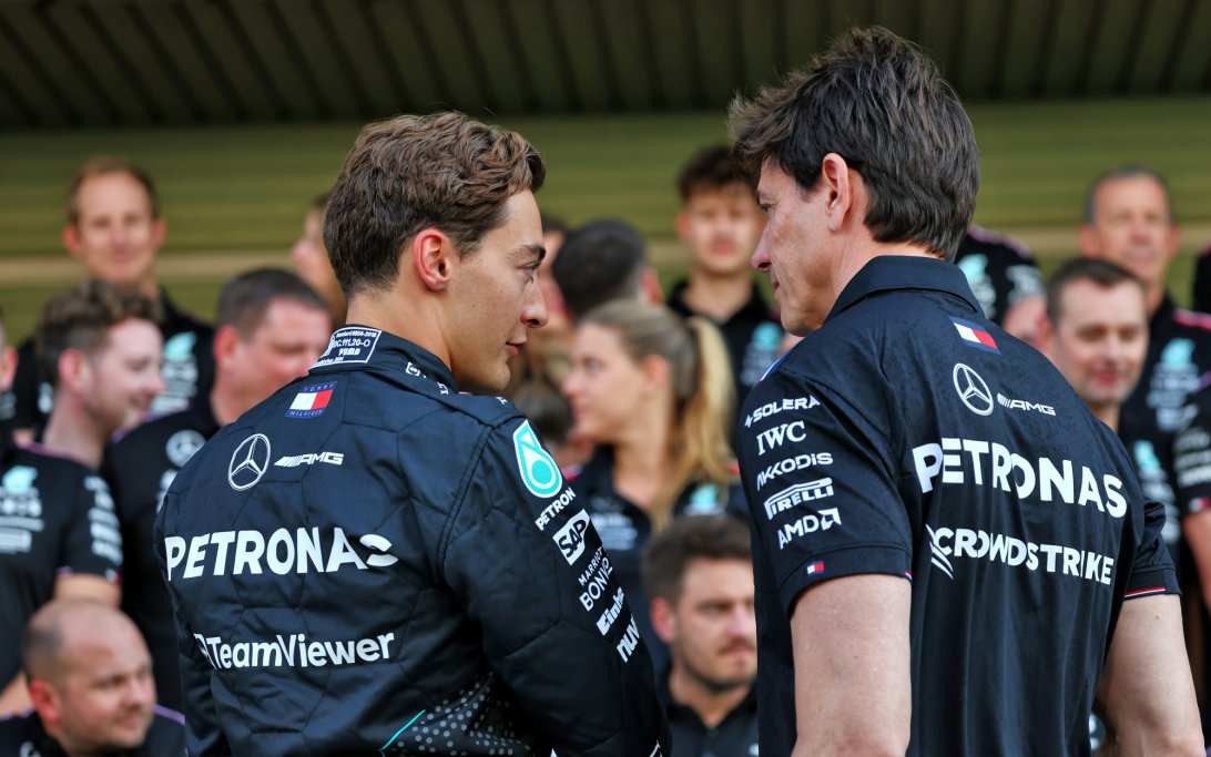 George Russell sobre la 'realidad' de su contrato con Toto Wolff tras la extensión en Mercedes