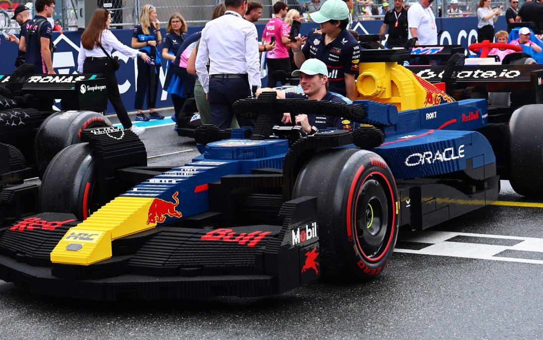 Verstappen Miami LEGO