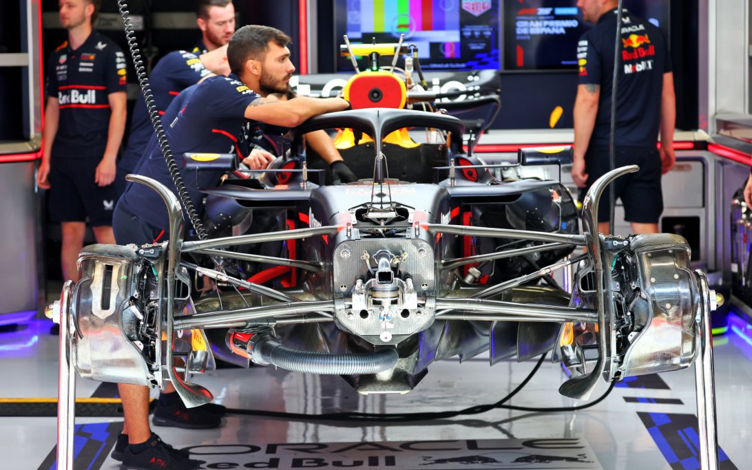 Red Bull garage