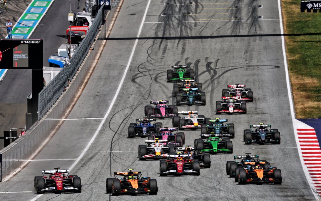 Austrian GP start