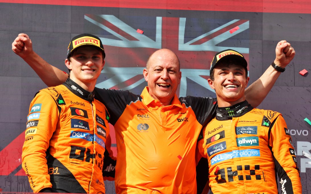 McLaren win Hungary Norris Piastri