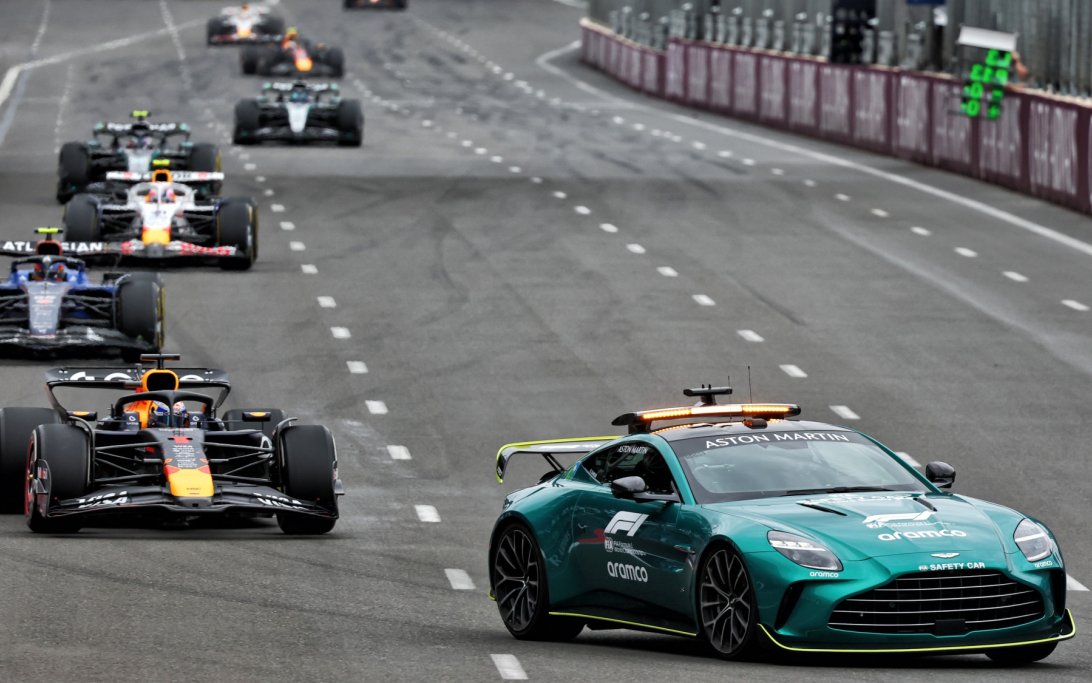 Aston Martin Safety Car Baku 2025