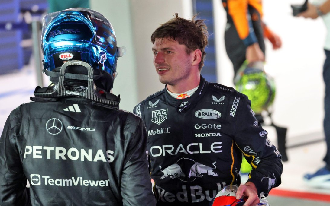 Verstappen Russell