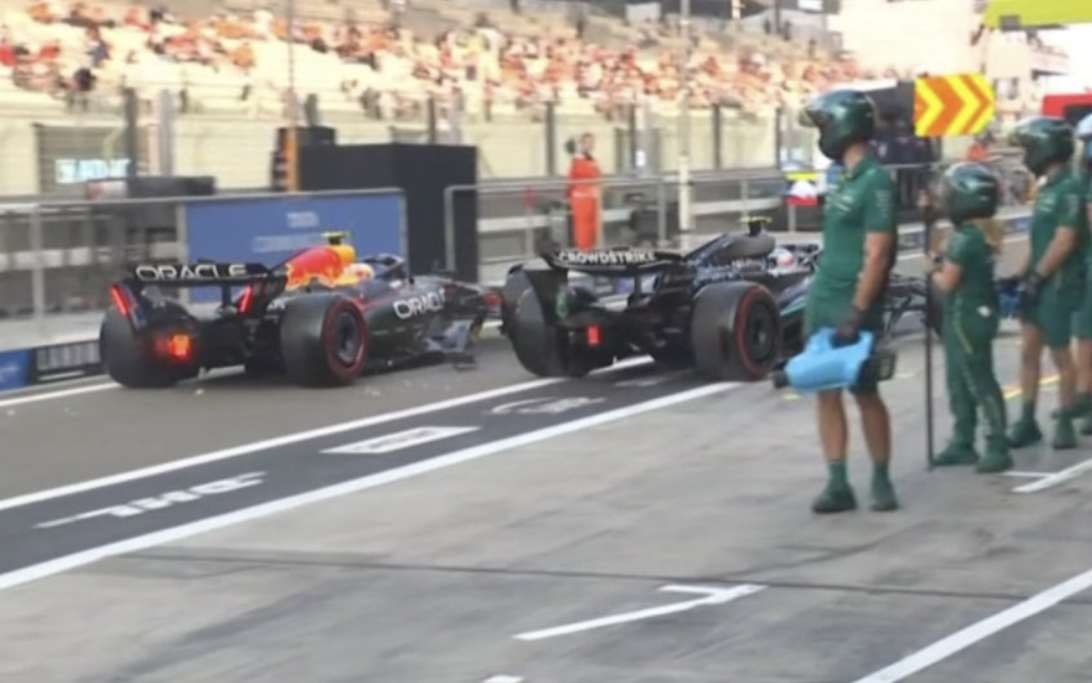 Tsunoda Antonelli unsafe release Abu Dhabi