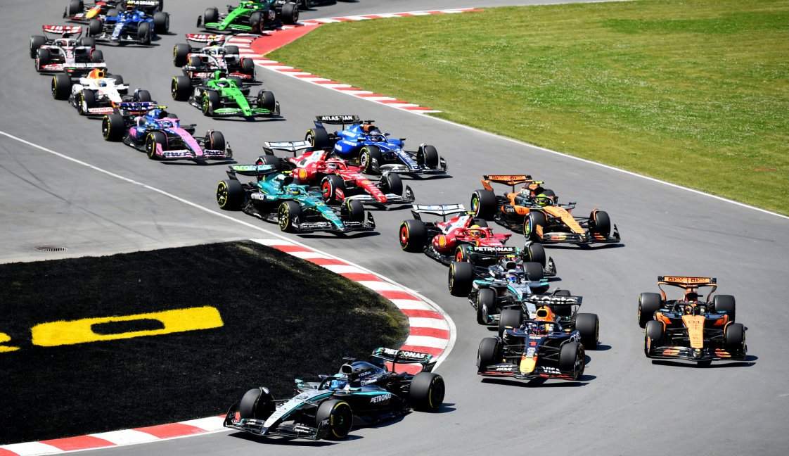 Canada GP start