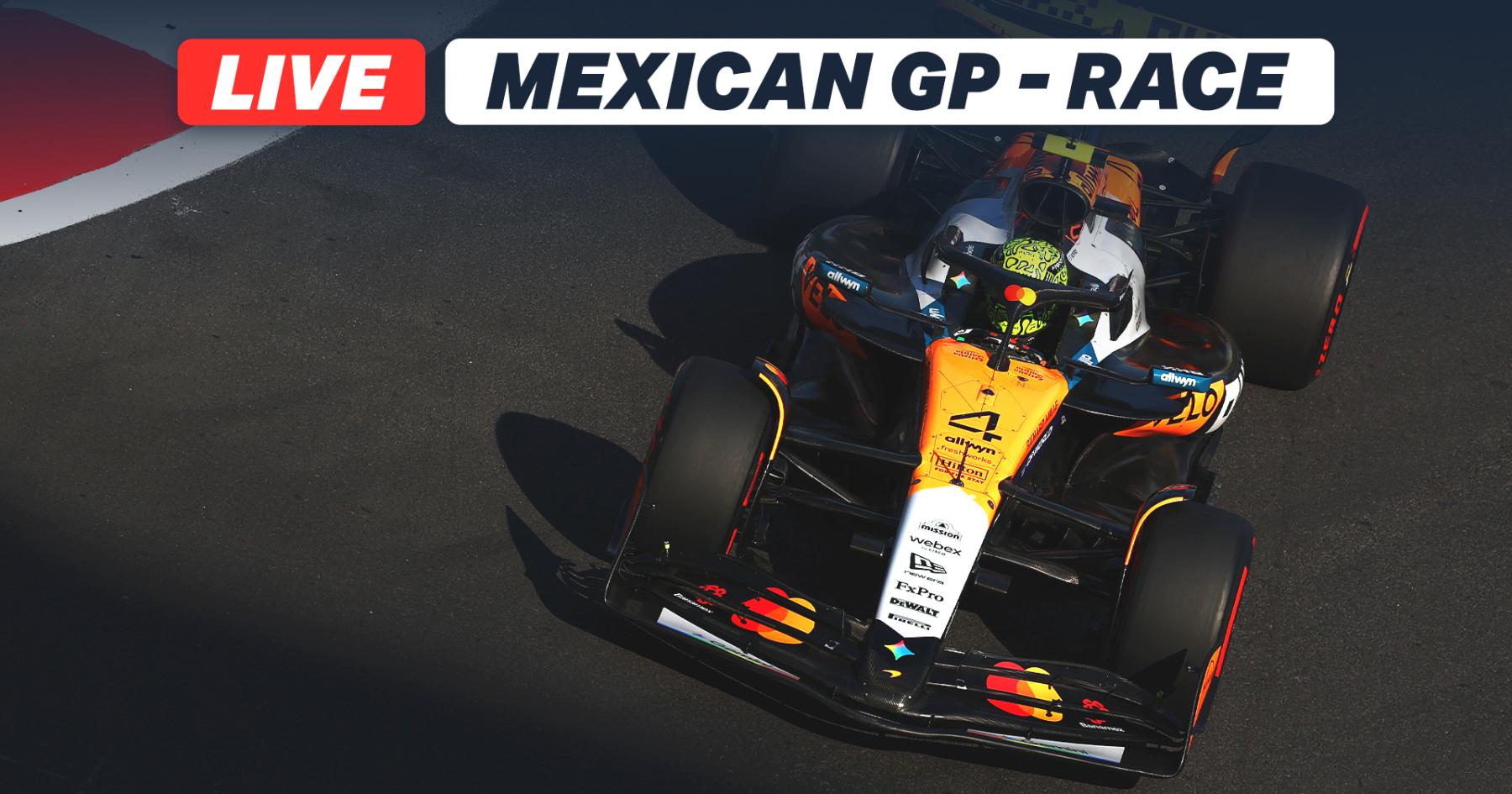 LIVE: 2025 F1 Mexican Grand Prix - Mexico City