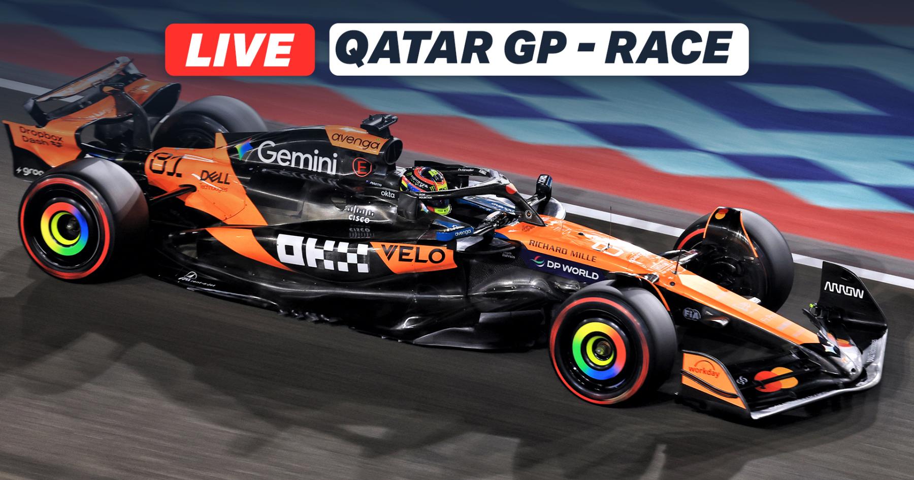 LIVE: 2025 F1 Qatar Grand Prix