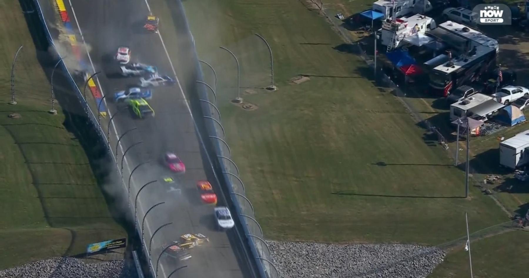 NASCAR fans demand severe punishment after driver causes massive 16-car pile-up