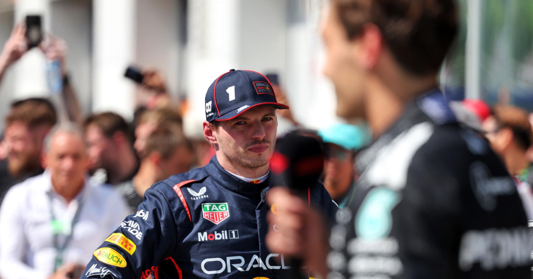 Max Verstappen confuses George Russell as F1 boss makes Red Bull claim - RacingNews365 Review