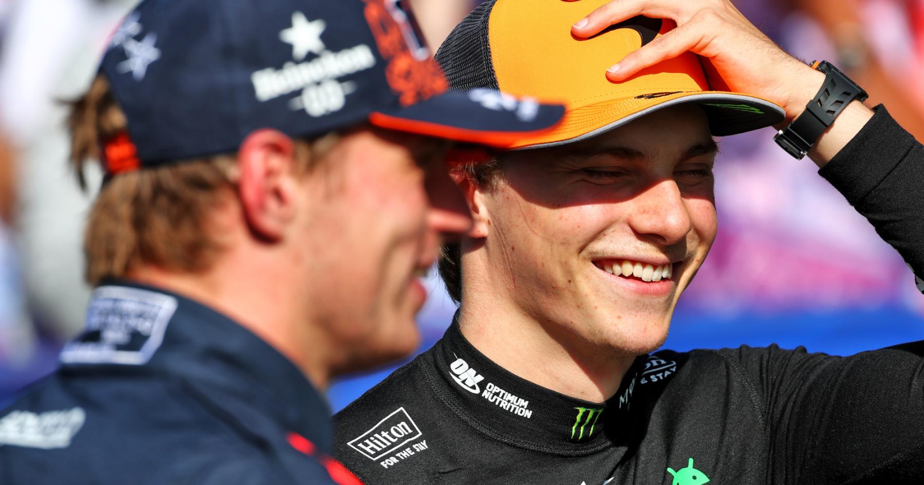 Oscar Piastri passes Max Verstappen to close in on ultimate Lewis Hamilton record