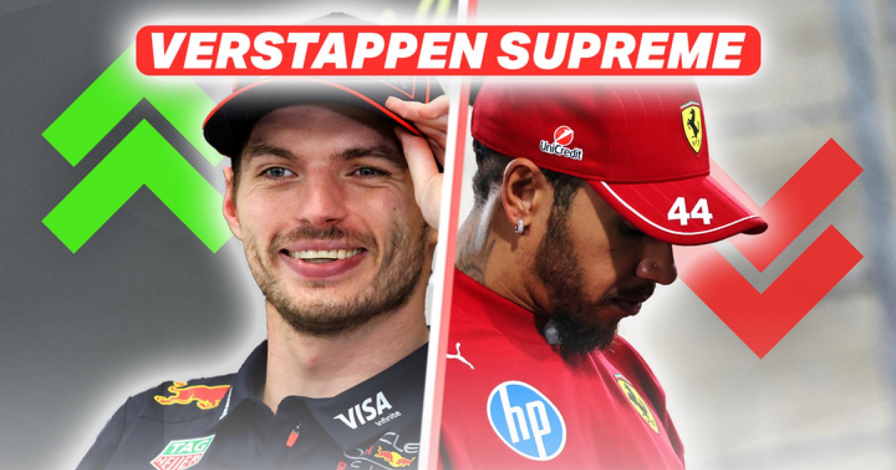 Max Verstappen reigns supreme as Lewis Hamilton judged 'biggest disappointment'