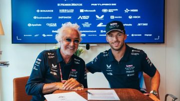 Gasly richt blik gelijk op ultieme doel na contractverlenging