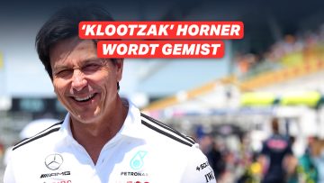 Wolff mist 'klootzak' Horner: "Wie moet ik nu haten?!"