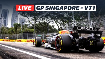 Live reacties na veelbelovende start Verstappen in Singapore