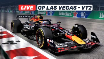 Live reacties na achterstand Verstappen in verstoorde training Las Vegas