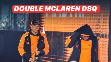 Breaking: Lando Norris and Oscar Piastri disqualified from Las Vegas Grand Prix