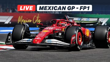 LIVE: Reaction as Charles Leclerc tops rookie-filled Mexican GP FP1