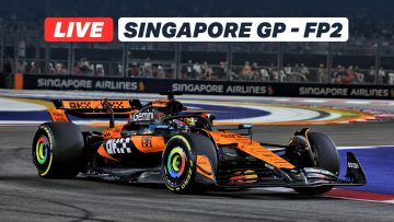 LIVE: Reaction as Oscar Piastri sends statement in heavily-distrupted Singapore FP2