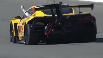 Driver issues rival defence after middle finger incident