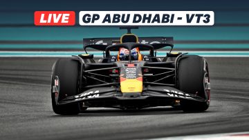 Live reacties na klein verschil tussen Verstappen en Norris in derde training Abu Dhabi