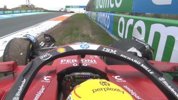 Lewis Hamilton suffers disastrous Dutch GP crash