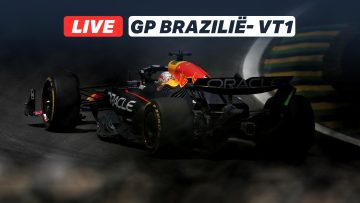 Live reacties na weinig representatieve training Verstappen in Brazilië