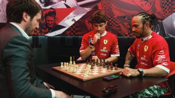 Lewis Hamilton and Charles Leclerc handed unusual Baku 'master' lesson