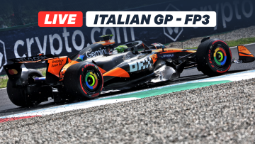LIVE: Reaction as Lando Norris sets blistering FP3 pace ahead of Monza qualifying