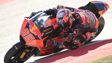 Veijer scoort goede punten na beste startpositie in Moto2 ooit