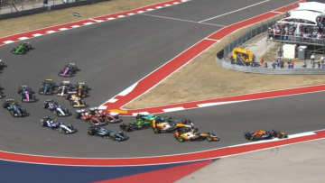 Breaking: McLarens uitgeschakeld na dramatische startcrash in Austin