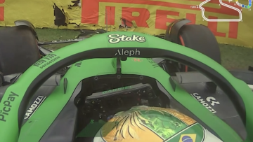 Chaotische start GP Brazilië na meerdere incidenten