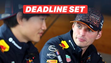 Red Bull reveal deadline for Max Verstappen team-mate decision