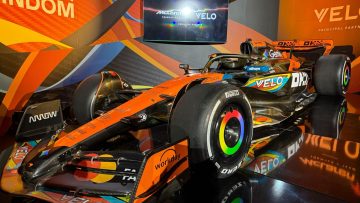 McLaren unveil special livery for three-way F1 title showdown