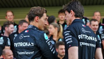 George Russell shares Toto Wolff 'reality' after Mercedes contract delay