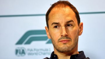 Former Alpine boss Oliver Oakes at Imola GP