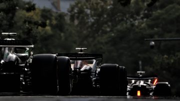 Aangepaste startopstelling Formule 1 GP Azerbeidzjan Baku 2025