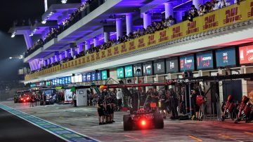 Aangepaste startopstelling sprintrace Formule 1 GP Qatar 2025 na vele straffen