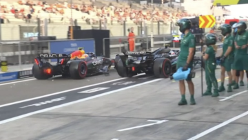 Mercedes trekt boetekleed aan na botsing met Tsunoda