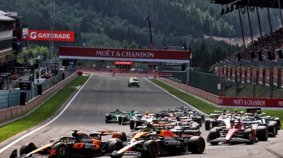 Belgian GP Sprint start