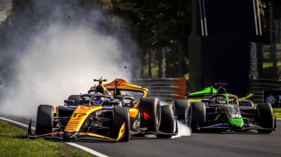 Dunne crash F2 Monza