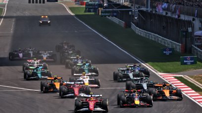 F1 China Sprint start