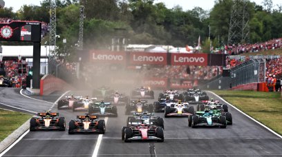 Race start GP Hungary