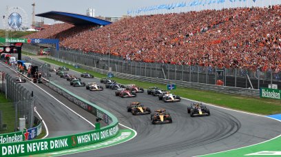 Start race Zandvoort