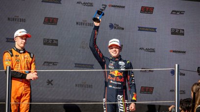 Rocco Coronel podium Spanish F4