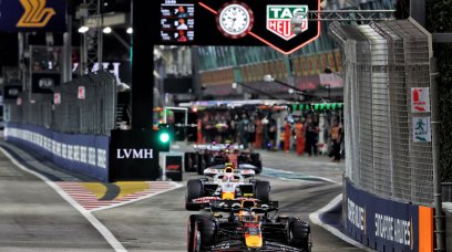 Singapore pit lane